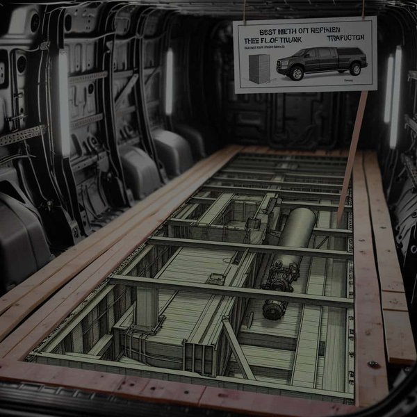 Quel est le meilleur moyen de renforcer le plancher d'un coffre pour le transport de matériel lourd ?