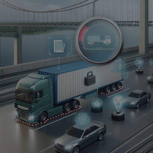 En quoi les capteurs de poids embarqués peuvent-ils augmenter la sécurité des transports de marchandises lourdes?